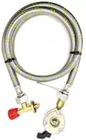 1 m LPG pildymo žarnos komplektas Campingaz 901 / 904 / 907 į 20 mm Clip-On adapterį