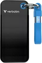 Kietasis diskas Verbatim 32416 Pocket SSD External Drive 256GB USB-C 3.2 gen.2 / juodas-mėlynas