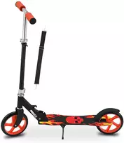 Juskys Paspirtukas Homestar Fire 88 cm juoda/raudona