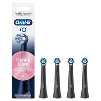 Oral-B IO Gentle Care Brush Heads Black, 4 pcs.