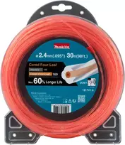 Spiralinis nailoninis pjovimo valas 2.4-30M 1917V1-6 2,4MM X 30M