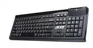 ACER laidinis išmaniųjų kortelių skaitytuvas Klaviatūra, laidinė, USB 2.0, išmaniųjų kortelių skaitytuvas, juoda, membraninis jungiklis, CZ/SK išdėstymas