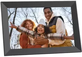 Nuotraukų rėmelis AgfaPhoto digital photo frame Realiview APF1000 10" WiFi One, juodas