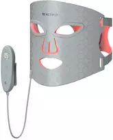 Sveikata ir asmeninė priežiūra - Beautifly AuraSkin Pro LED šviesos terapijos kaukė, 280 diodų, 8 bangos ilgiai, Pilka