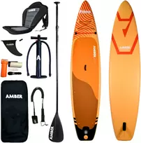 Pripučiamos irklentės komplektas AMBER PRIME 12.6 V2 WS su sėdyne (381 cm)