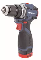 Akumuliatorinis suktuvas-gręžtuvas WORCRAFT su dviem 16.8 V 1.5 Ah Li-Ion akumuliatoriais