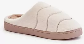 Moteriškos šlepetės su kailiuku Step in style