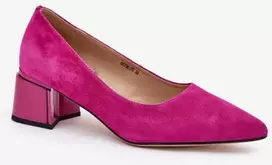 Ryškiai rožiniai aukštakulniai bateliai Step in style