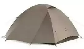 NATUREHIKE Cloud Creek 3 vinylo versijos palapinė CNK2300ZP024 – šviesiai kavos ruda