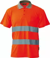 BETA ĮSPĖJAMIEJI POLO MARŠKINĖLIAI XL ORANŽINIAI PS01-BO
