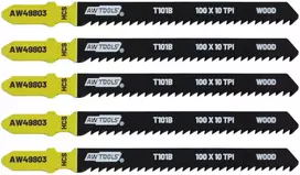 AW-Tools AWTOOLS PJŪKLELIS SIAURAPJŪKLIUI 100mm T101B /5vnt. /MEDIENAI