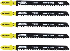 AW-Tools AWTOOLS PJŪKLELIS SIAURAPJŪKLIUI 100mm T101BR /5vnt. /MEDIENAI