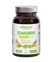 Biowen Maisto papildas Ashwagandha 400 mg 120 kapsulių