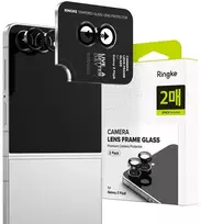 FOTOAPARATO APSAUGINIS RĖMELIS RINGKE CAMERA FRAME 2-PACK Samsung Galaxy Z FLIP 8 Juodas