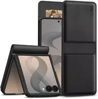 Dėklas Tech-Protect Wallet Samsung Galaxy Z FLIP 8 Juodas