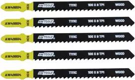 AW-Tools AWTOOLS PJŪKLELIS SIAURAPJŪKLIUI 100mm T111C /5vnt. /MEDIENAI