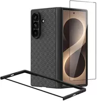 Benks Dėklas Magnetic Armor Grid Pro Grand Combo (C.K.FL.SA.BK.C051) skirtas Samsung Galaxy Z Fold 8 Ultra juodos spalvos