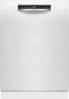 Bosch SMU6ZAW10E Serija 6, Indaplovė, montuojama iš apačios, 60 cm, Balta