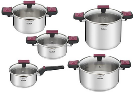 Puodų rinkinys TEFAL Cook & Clip 10 vnt. G723SA74