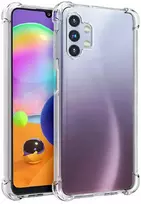 Dėklas Fusion Accessories Fusion anti shock case 0.5 mm silicone case for Samsung A136 Galaxy A13 5G transparent