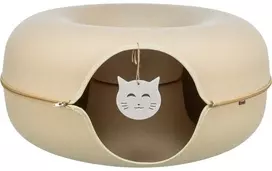 Trixie Donut, žaislas, katei, smėlio spalva, filc, o 60 cm