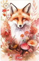 Dusserre Cartomancie Kolekcionuojamos Kortelės - Autumn's Embrace Lenormand 36 Kortelės Su Dama Ir Ponas