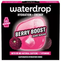 Waterdrop Microdrink Berry Boost Caffeinated Drink Cubes, 12 pcs.