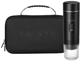 Kavos aparatas CHiATO brewPLAY Smart Traveller Portable Espresso Maker Set – Juodas