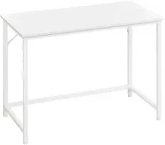 Koduva Rašomasis stalas, 100 x 50 x 76 cm, medžio drožlių plokštė ir plienas, klevų balta-juoda