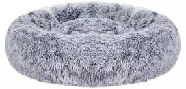 Koduva Šuns guolis, minkštai paminkštintas, pilkas, pliušas su PP užpildu, 80 x 20 cm