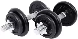 Koduva Ketaus hantelių rinkinys, 2 vnt., 40 kg, juodas