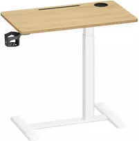 Koduva Mobilus pastatomas stalas su ratukais, 80 x 45 x 65–102 cm, aukso ąžuolo spalvos