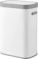 Koduva Sensorinė šiukšliadėžė 50 l, balta, plienas ir PP plastikas, 42,5 x 27,1 x 58,7 cm