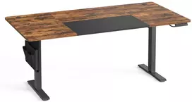 Koduva Reguliuojamo aukščio rašomasis stalas, 180 x 80 cm, 4 aukščių atminties funkcija, rudas-juodas