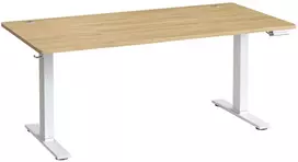 Koduva Elektra reguliuojamo aukščio rašomasis stalas, 160 x 80 cm, aukso ąžuolo spalvos