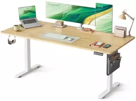 Koduva Elektrinis aukščio reguliuojamas rašomasis stalas, 180 x 80 x 72–120 cm, aukso ąžuolo spalvos