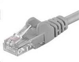 PremiumCord Patch kabelis Cat6 UTP 25 m Pilka (SP6UTP250)