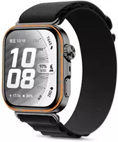 „Tech-Protect“ nailoninis dėklas, skirtas „HUAWEI WATCH FIT 3 / 4 / 4 PRO / 5 / 5 PRO“, juodas