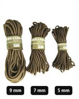 Mil-Tec kojoto virvė 5 mm (15 m) komandoso virvė