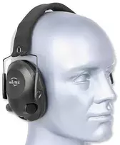 Ausinės Mil-Tec Mil-Tec Plus - Ausinės Aktywne EED - Juodas - 16