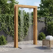 Lauko dušas 226 cm Kietas akacijos medis ir nerūdijančio plieno