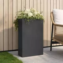 Sodo vazonas Antracito 40 x 20 x 75 cm Šaltai valcuotas plienas