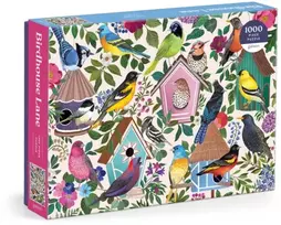 Dėlionė Galison Birdhouse Lane 1000 Piece Puzzle