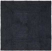 Kilimas Tamsiai pilka 300 x 300 cm Džiutas