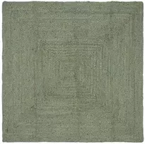 Kilimas Alyvuogių žalia 160 x 160 cm Džiutas