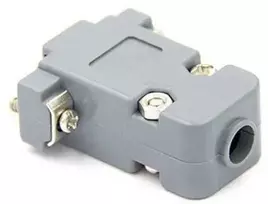 Oem D-SUB DB9 RS232 jungties korpusas - 2 vnt - DIY - Dsub lizdui ir kištukui