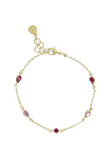 SNÖ Of Sweden - Trinity Brace G/Mix Pink - Onesize - Apyrankė - Aukso