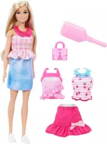 „Mattel“ „Easy-To-Dress“ serijos lėlė „Barbie“ – lengvai aprengiama šviesiaplaukė (JMH18)