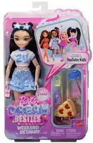 „Barbie“ lėlė „Mattel Dream Besties“ – savaitgalio išvyka + priedai JMV19 (0194735385737)