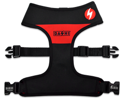Neo Mesh M iemaukti DASHI Stripes3 Red&Black, 1 gab.